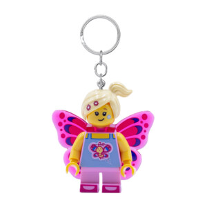 LEGO® ICONIC BUTTERFLY GIRL KEY CHAIN W/