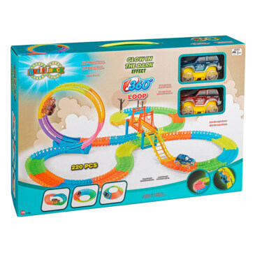 MULTI TRACK GLOW LOOP M 2 BILER + 220 BA