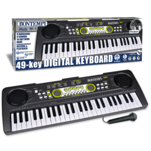 KEYBOARD M/49 TANGENTER OG MIKROFON 52CM