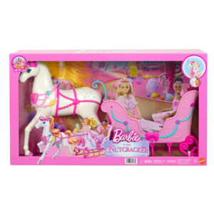 BARBIE NUTCRACKER HORSE & SLED