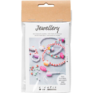 MINI DIY KIT SMYKKER, ELASTISK ARMBÅND O