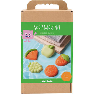 DIY KIT SÅPEFREMSTILLING, FRUKT, GRØNN,