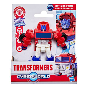 TRA CYBERWORLD 4IN CYBER CHANGER OPTIMUS