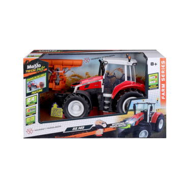 1:16 RC MASSEY FERGUSSON 2.4GHZ MED SNØP