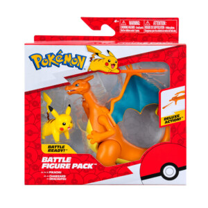 POKEMON FIGURE SET 2 PK CHARIZARD AND PI